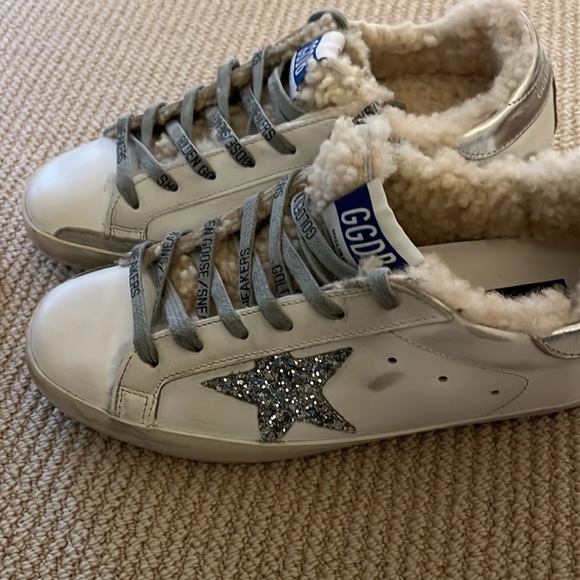 Golden Goose Super-Star Shearling Sneaker size 39 - Picture 4 of 4